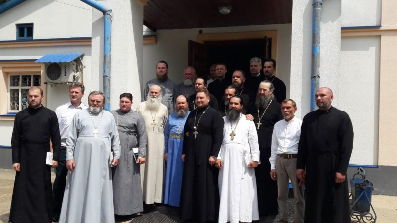 В хаме Владимирской иконы Божией Матери хутора Можаевка было совершено празднование престольного торжества