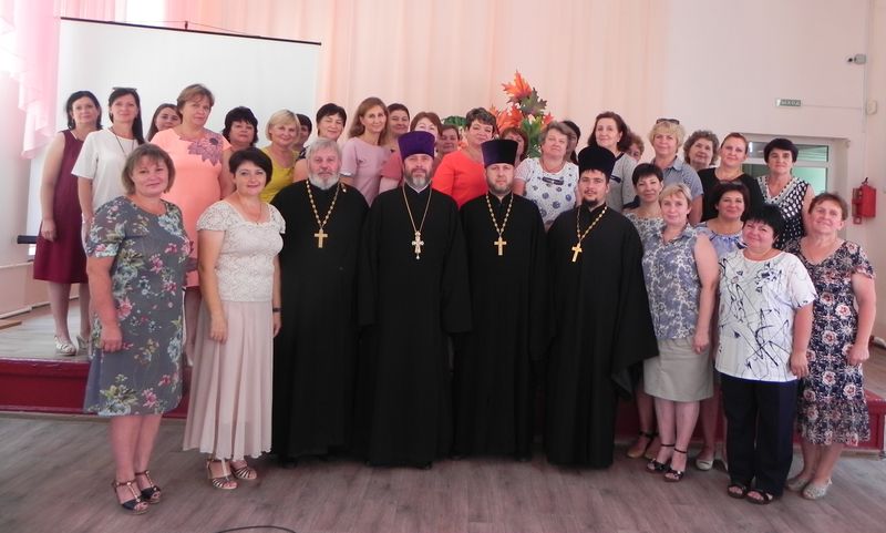 Духовенство Багаевского благочиния приняло участие в Августовской конференции работников образования
