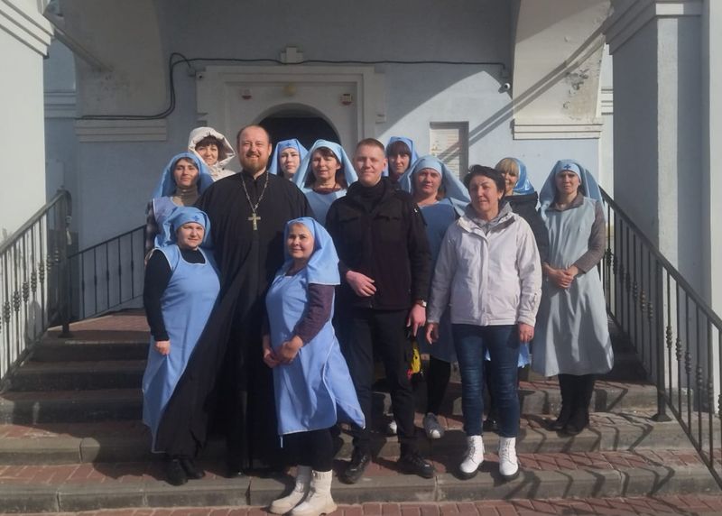 Собрание сестер милосердия Донского храма города Новошахтинска