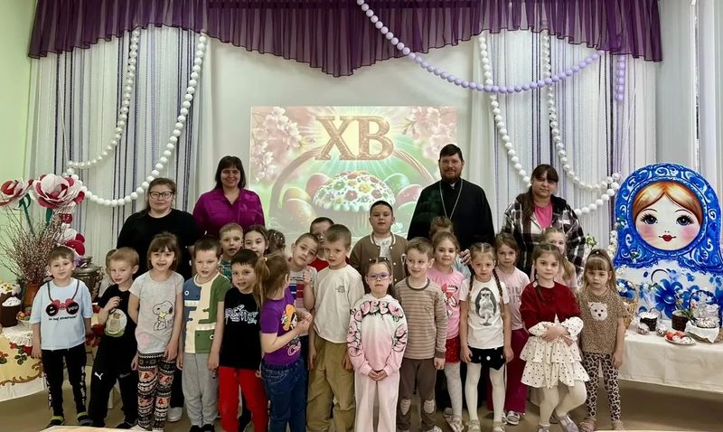Светлая Пасха в детском саду