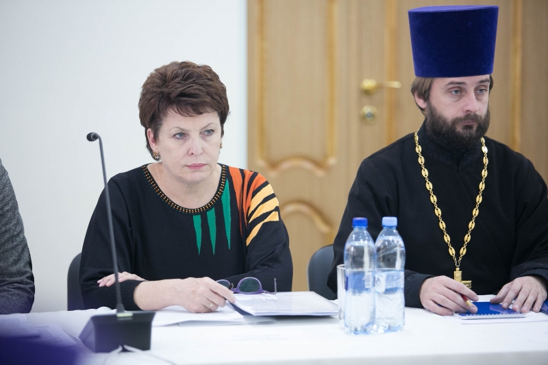 Председатель ЕРОиК Шахтинской епархии протоиерей Сергий Яценко принял участие  в итоговом заседании комитета по организации XXII Димитриевских образовательных чтений «Нравственные ценности и будущее человечества»