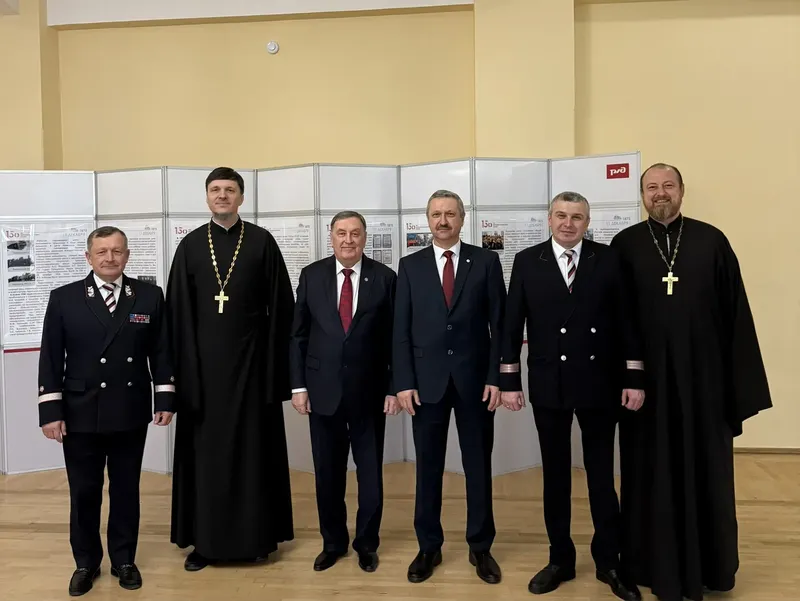 Руководитель епархиальных отделов принял участие в праздновании 150-летнего юбилея локомотивного депо Ростова-на-Дону