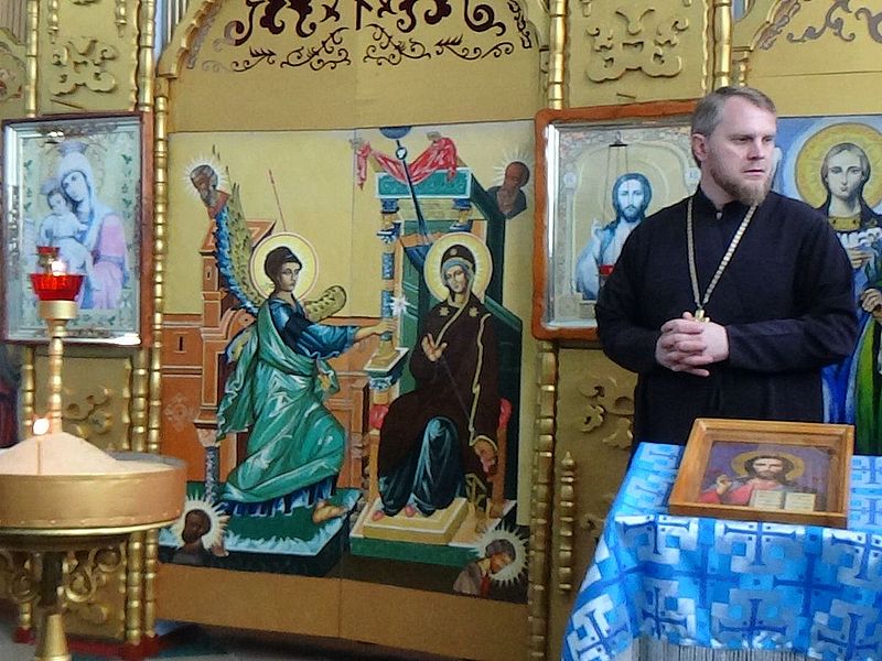 В храме Донской иконы Божией Матери при ИК № 1 посёлка Трудовго совершена Божественная литургия