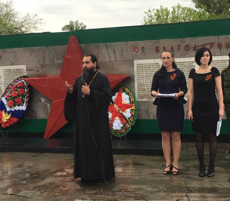 В слободе Колушкино Тарасовского района прошел митинг в честь Дня Победы
