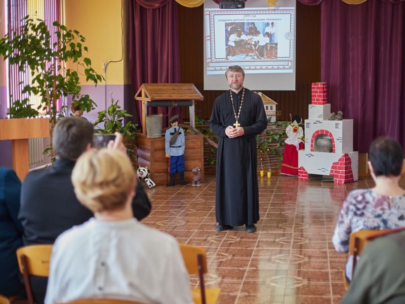 Семинар, посвящённый подведению итогов деятельности казачьего движения в школах, прошел в школе №7