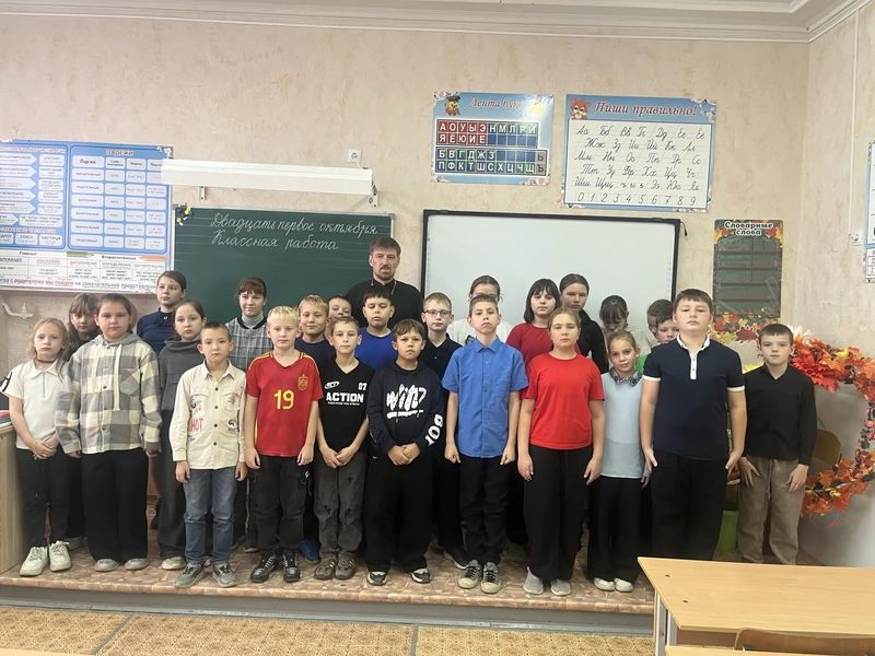Урок доброты и духовности каменчкой школе   