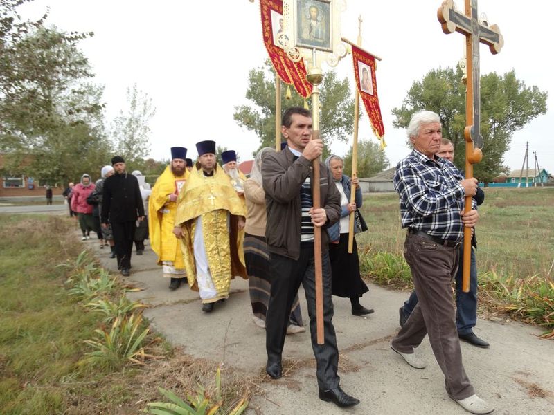 Престольный праздник отметили в хуторе Красный