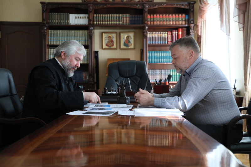 Скульптура преподобного Серафима Саровского будет установлена у храма святых мучениц Веры, Надежды, Любови и матери их Софии в станице Багаевской