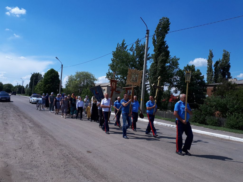Крестный ход в ст. Боковской