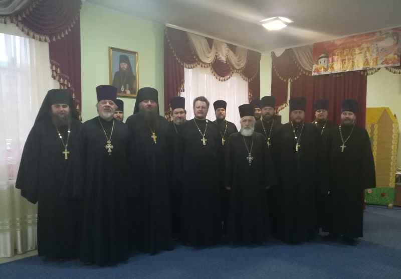 В городе Шахты состоялось собрание духовенства Александровск-Грушевского благочиния