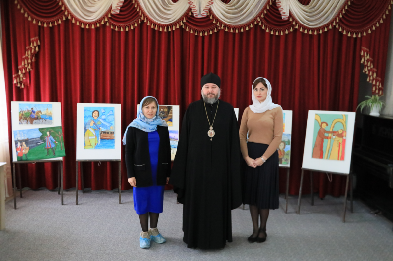 Преосвященнейший епископ Симон принял участие в подведении итогов регионального этапа XVI Международного конкурса детского творчества «Красота Божьего мира». ИТОГИ КОНКУРСА