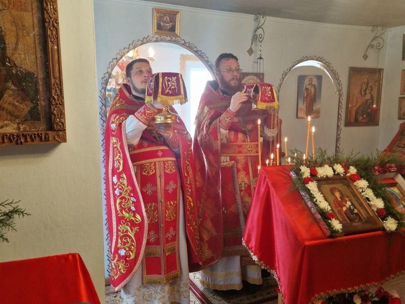 Приход молитвенного дома Иверской иконы Божией Матери х. Чирский Советского района отметил престольный день