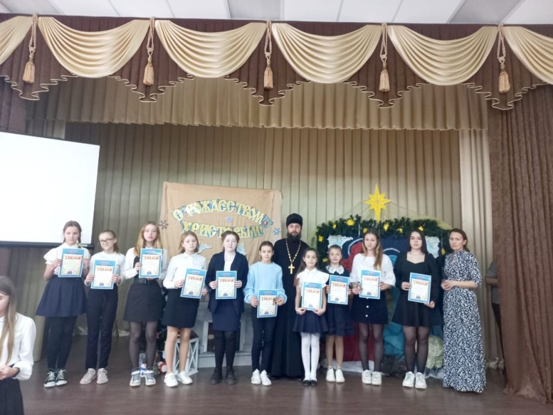 Фестиваль «От Рождества до Крещения» в школе поселка Персиановский