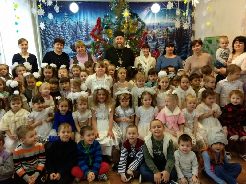 Рожственский утренник в детском саду ст. Обливской