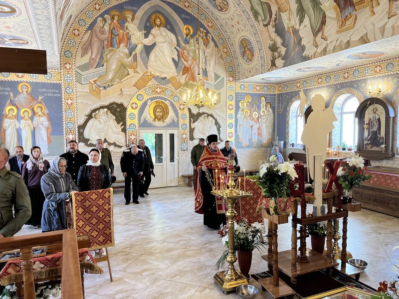 На приходе Иоанна Предтечи станицы Боковской прошел праздник, посвященный 79-й годовщине Победы в Великой Отечественной войне