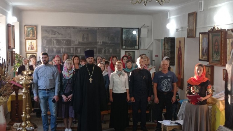В храме в честь великомученика Пантелеимона г. Гуково состоялось собрание учителей и родителей воспитанников «Учебного театра «Воскресение»