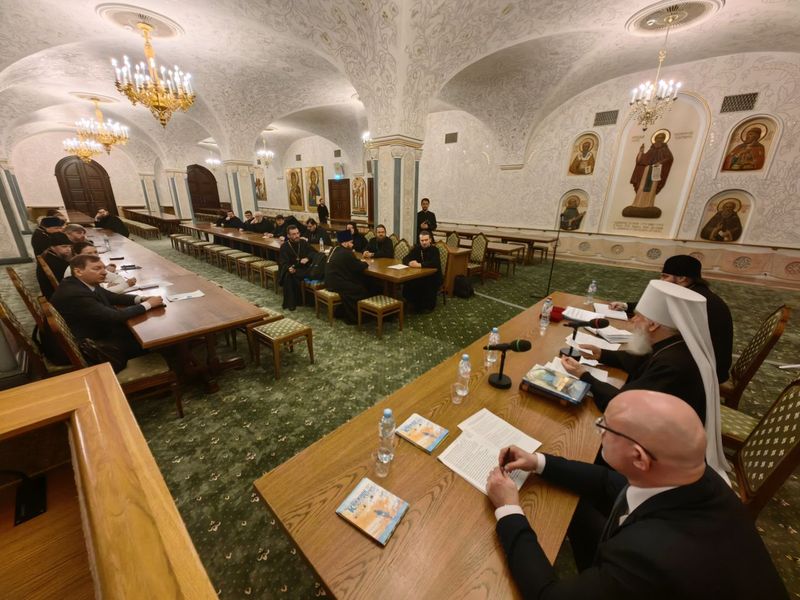 Ответственный за книгораспространение и развитие библиотечного дела в епархии принял участие в совещании, организованном Издательским Советом РПЦ