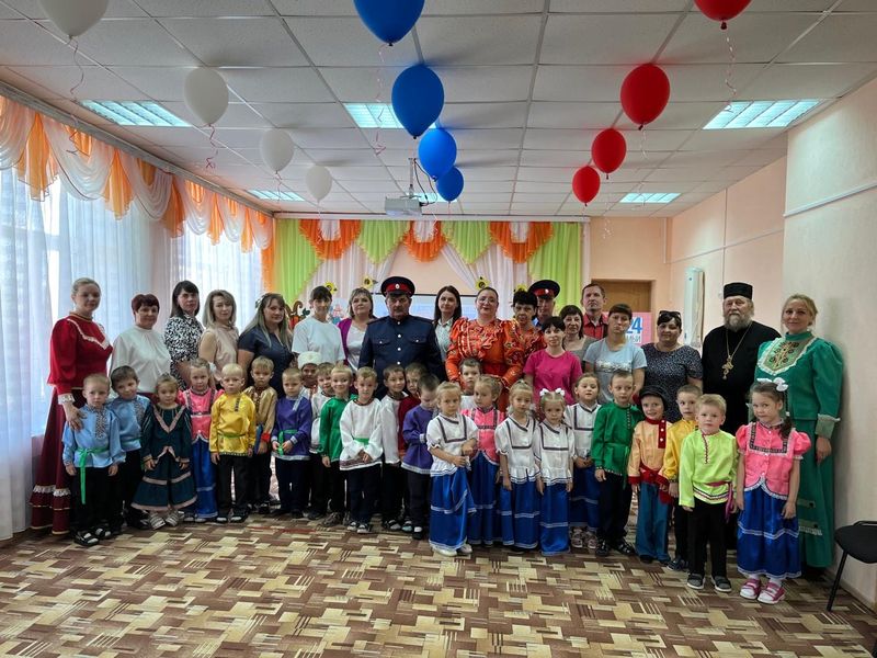 Пасхальный утренник в детском саду станицы Обливская