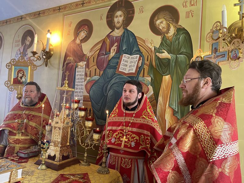 Соборное богослужение духовенства в Чернышевском округе