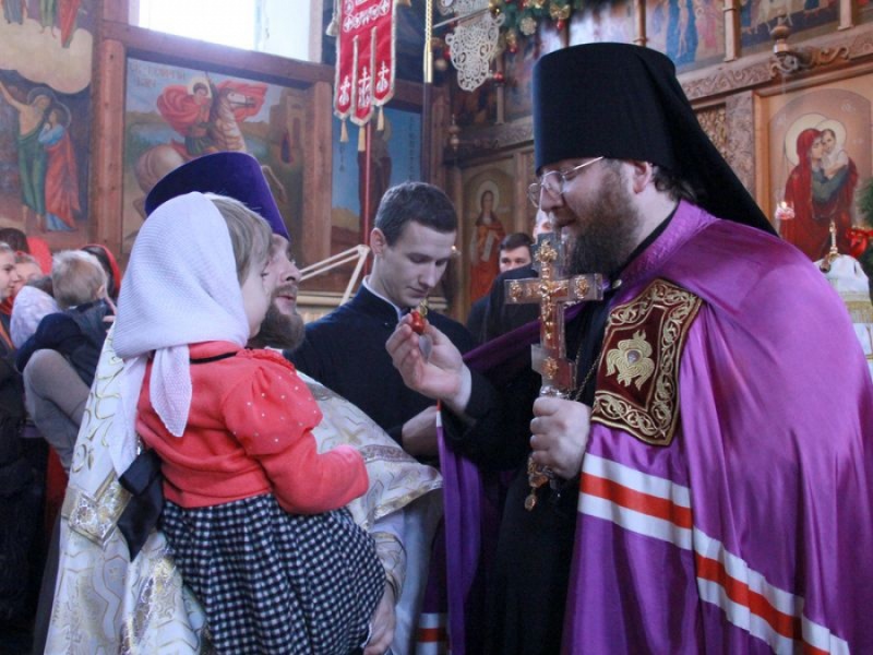 Рождественские торжества во втором кафедральном городе Шахтинской епархии