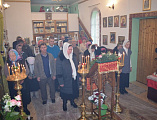 Престольный праздник в храме святой мученицы Татианы пос. Персиановский отметили соборным богослужением