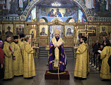 Епископ Шахтинский и Миллеровский Симон совершил молебен на Новолетие в Покровском кафедральном соборе г. Шахты