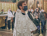 В ночь с 6 на 7 января в соборе Покрова Пресвятой Богородицы встретили Рождество Христово