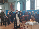В храме Архистратига Михаила п. Каменоломни прошла панихида по невинно убиенным казакам в годы Гражданской войны и репрессий