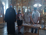  В храме Донской иконы Богородицы г. Новошахтинска прошло торжественное вручение свидетельств выпускникам школы православных добровольцев «Дельфин»