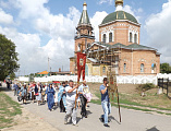 Крестный ход прошел в станице Бессергеневской