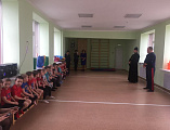 Встреча священника с детьми состоялась в казачьем саду «Солнышко» ст. Боковской