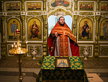 В храме святой Анны Кашинской г. Каменск-Шахтинский в новогоднюю ночь совершено богослужение
