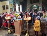 Православные верующие Миллеровского округа приняли участие в торжественных богослужениях и крестном ходе, посвященным дню Казанской иконы Божией Матери и Дню народного единства