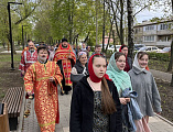 Пасхальный крестный ход состоялся в станице Боковской