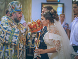 Епископ Шахтинский и Миллеровский Симон совершил таинство Венчания