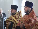 Преосвященнейший епископ Симон совершил заупокойную литию по местночтимому исповеднику веры иеромонаху Серафиму (Калинину) в храме Донской иконы Божией Матери города Новошахтинска