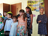 Учащиеся воскресной школы при храме Архангела Михаила выступили с спектаклем для воспитанников детского дома х. Калинин