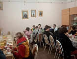 В Донском храме г. Новошахтинска продолжают встречать детей из Северодонецка