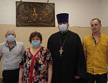 Настоятель храма в честь Почаевской иконы Божией Матери г. Каменск-Шахтинский провел беседу с пациентами наркологического отделения № 2 больницы города Каменск-Шахтинский