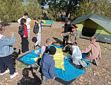 Юные «робинзоны» осваивают туристические навыки в Чертково