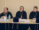 Под председательством Преосвященнейшего епископа Симона в духовно-просветительском центре при Покровском кафедральном соборе состоялся Епархиальный совет