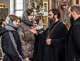 Экскурсия для Движения Первых организована в Покровском кафедральном соборе