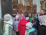          В воскресной школе «Азы Православия» Донецкого Успенского архиерейского подворья принимали гостей