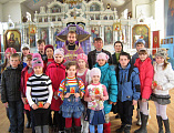 В воскресной школе «Благовест» при храме Архистратига Михаила п. Каменоломни Нижнедонского благочиния состоялся второй тур олимпиады