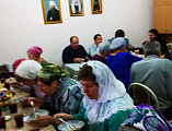 В Донском храме г. Новошахтинска накануне Международного дня слепых был совершен молебен