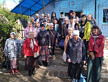 Приход Вознесения Господня г. Шахты совершил очередное паломничество в Покровский Верхнемакеевский мужской монастырь