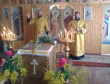 В храме в честь Архистратига Михаила в хут. Пономарев молитвенно отметили престольный праздник