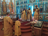 В храме святителя Алексия Московского ст. Бессергеневской состоялось соборное богослужение