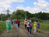 Семейный клуб Учебного театра «Воскресение» отправился в туристический поход