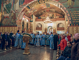 Покровский кафедральный собор города Шахты отметил престольный праздник